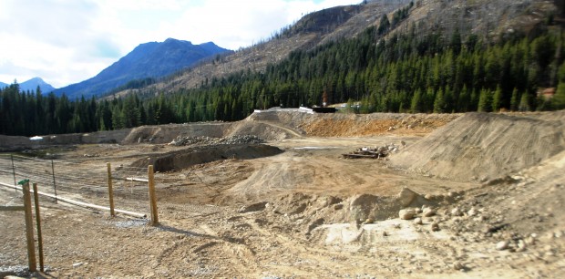 Mountain mill site